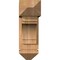 Ekena Millwork Merced Arts and Crafts Smooth Bracket w/ Offset Brace, Western Red Cedar, 7 1/2"W x 22"D x 22"H BKT0806X22X22MRC03SWR - alternate 4